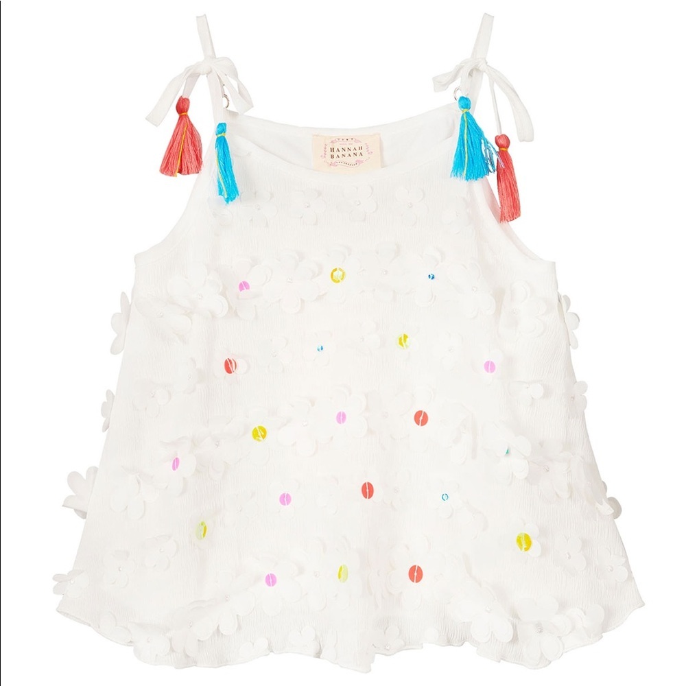 Hannah Banana Flower Tank